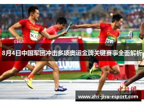 8月4日中国军团冲击多项奥运金牌关键赛事全面解析